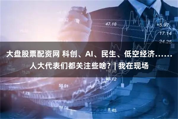 大盘股票配资网 科创、AI、民生、低空经济……人大代表们都关注些啥？| 我在现场