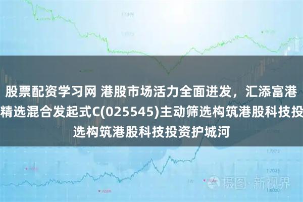 股票配资学习网 港股市场活力全面迸发，汇添富港股通科技精选混合发起式C(025545)主动筛选构筑港股科技投资护城河